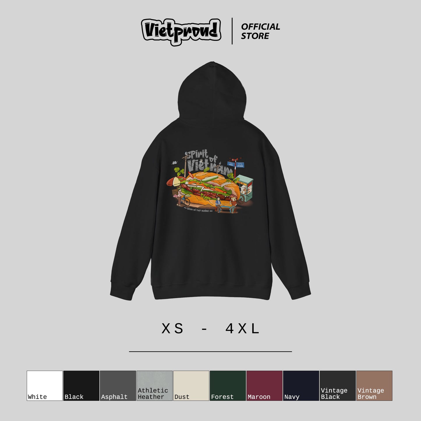 🥖 VIETPROUD STUDIO – SPIRIT OF VIETNAM / BÁNH MÌ / STREET FLAVOR / UNITY COLLECTION