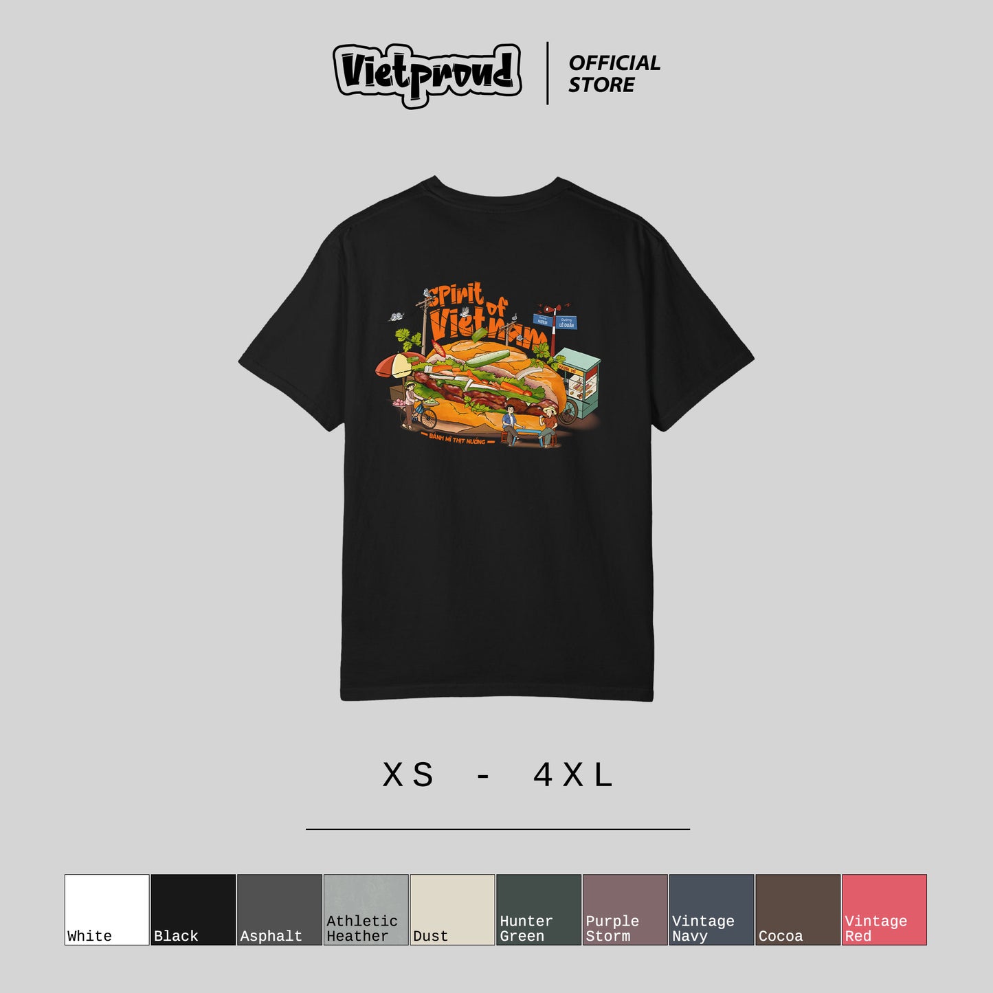 🥖 VIETPROUD STUDIO – SPIRIT OF VIETNAM / BÁNH MÌ / STREET FLAVOR / UNITY COLLECTION