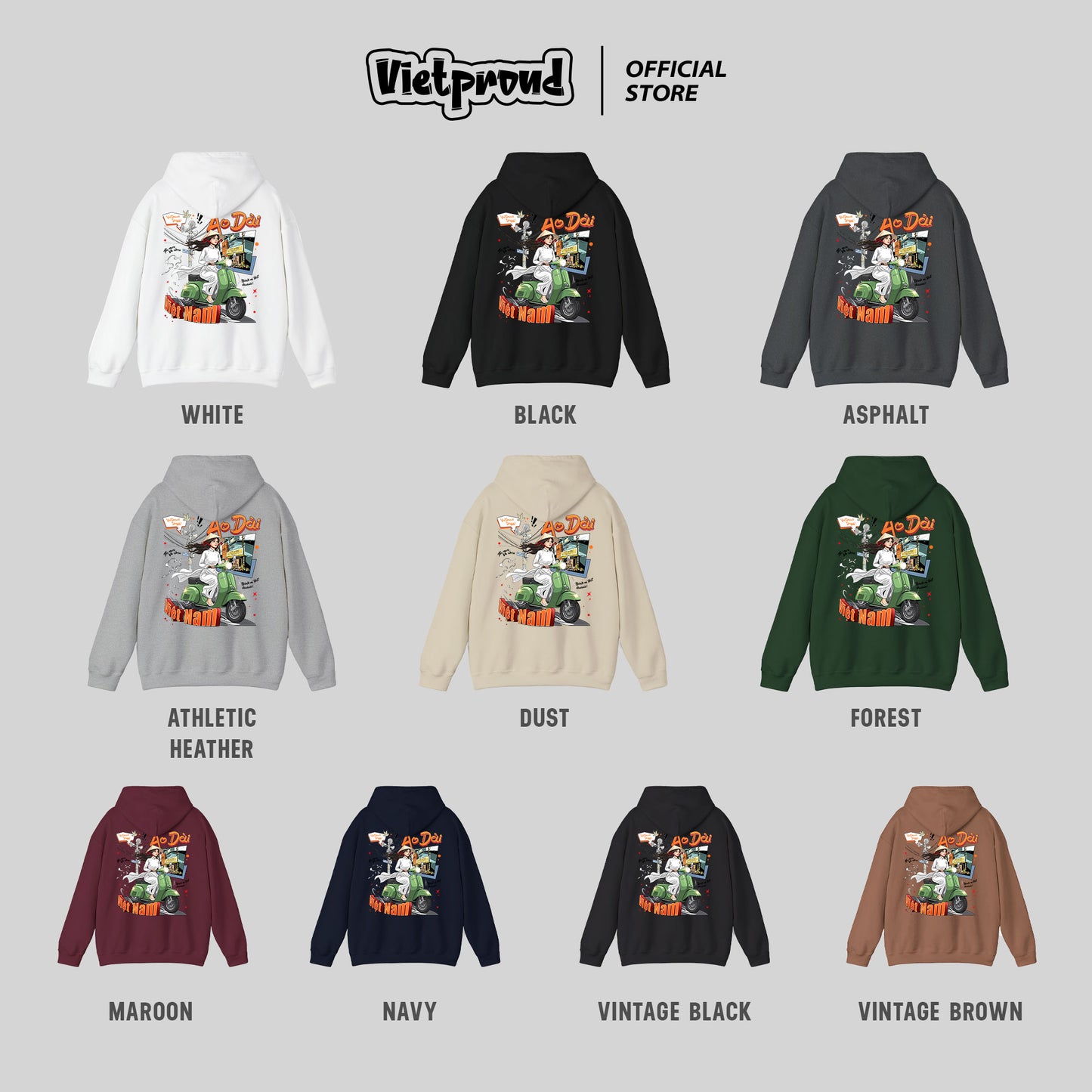 🎨 VIETPROUD STUDIO – ÁO DÀI VIỆT NAM / TRADITION / GRACE / CULTURE COLLECTION