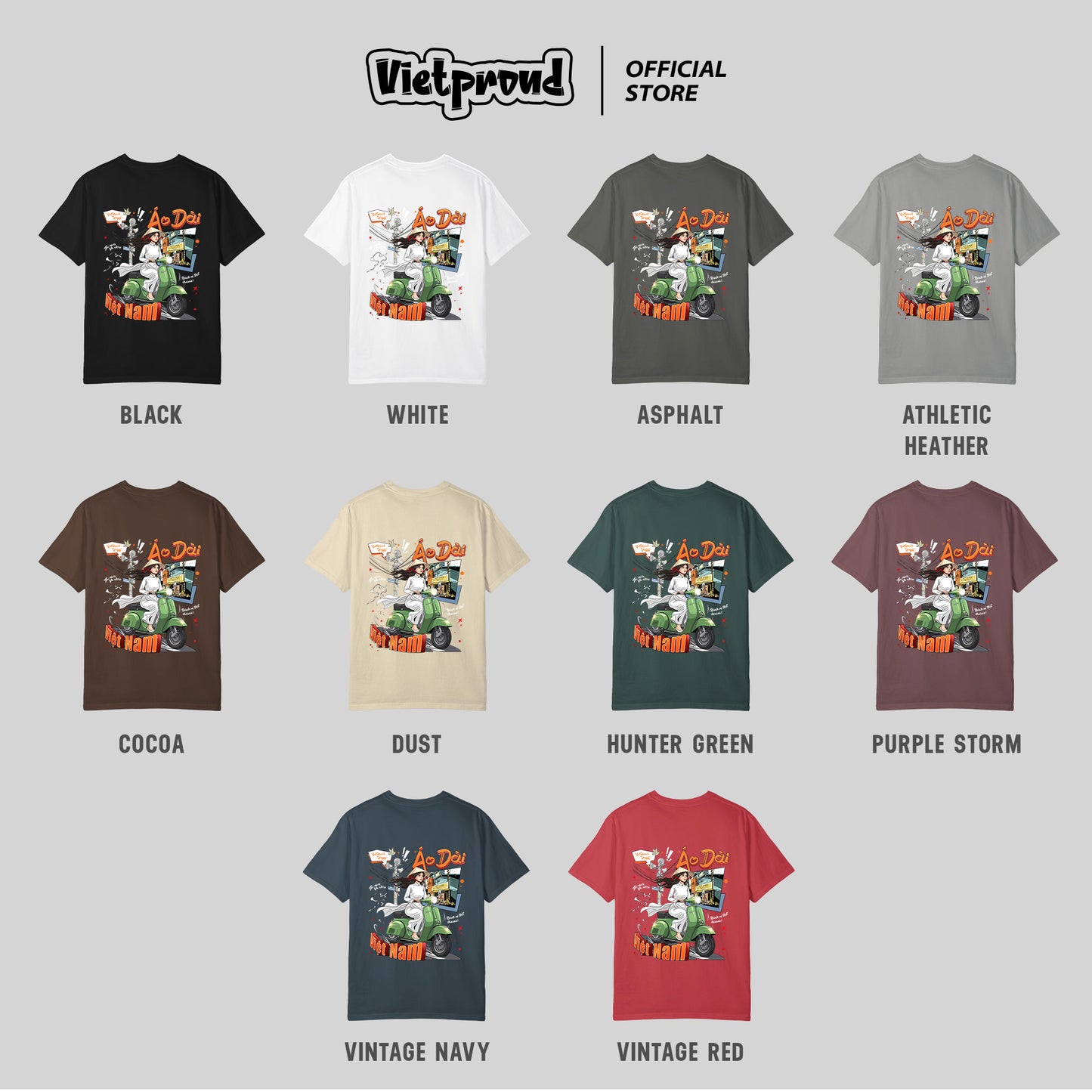 🎨 VIETPROUD STUDIO – ÁO DÀI VIỆT NAM / TRADITION / GRACE / CULTURE COLLECTION